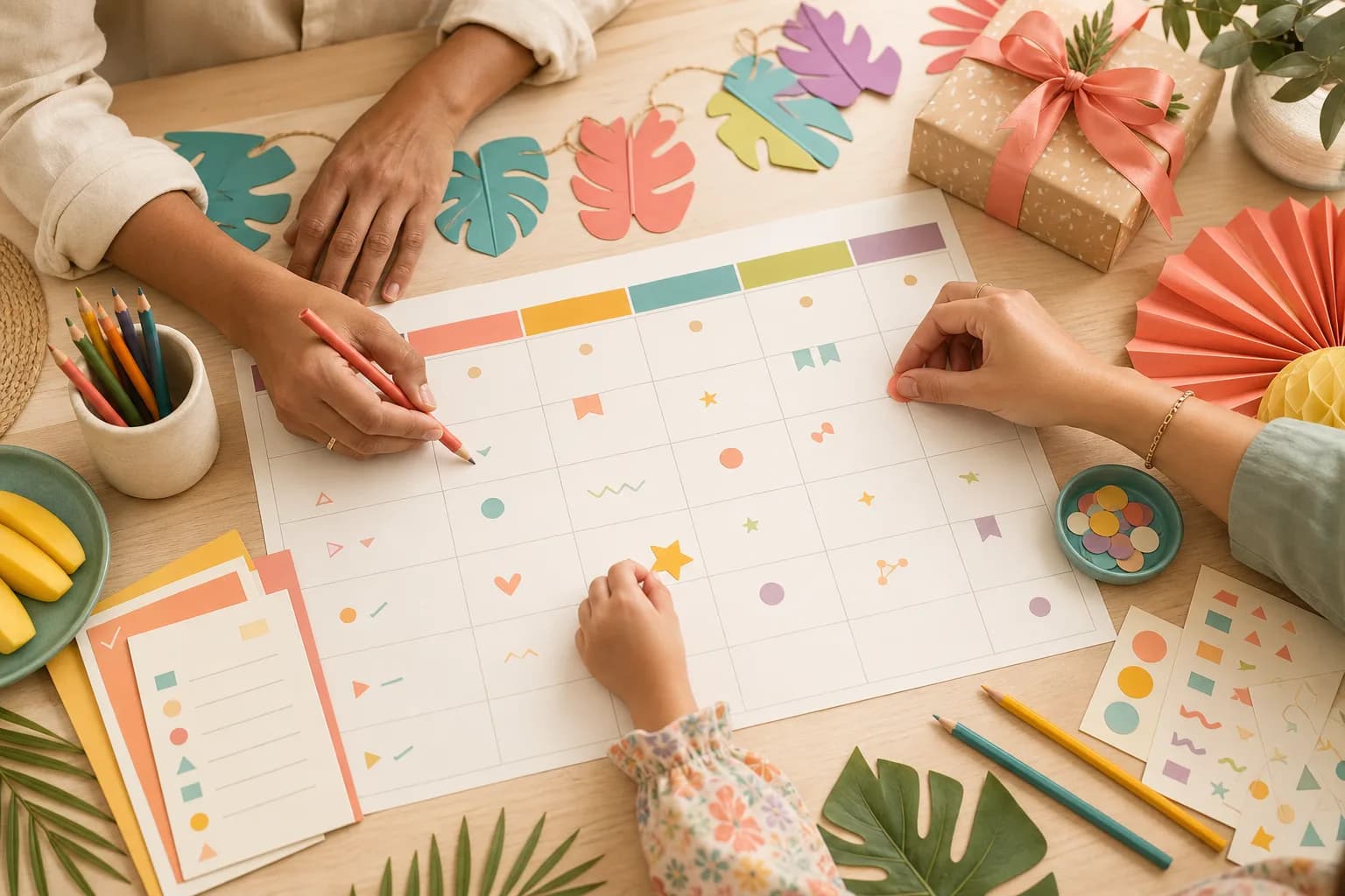 Kindergeburtstag planen: die entspannte 4-Wochen-Checkliste für Familien